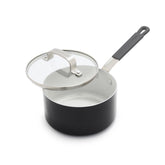 Bobby Flay by GreenPan Professional Ceramic Nonstick 1.6-Quart Saucepan with Lid | Graphite