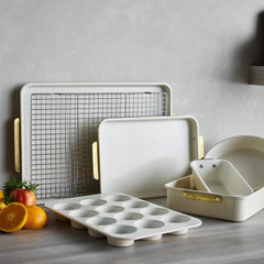 Reserve Bakeware 13" x 9" Quarter Sheet Pan | Cream