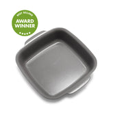 Premiere Ovenware Ceramic Nonstick 8" x 8" Square Baker | Gray