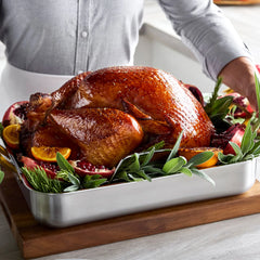 Reserve Stainless Steel 13" x 16" Roaster with Rack
