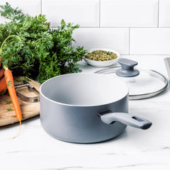 Dover Ceramic Nonstick 2.25-Quart Saucepan with Lid