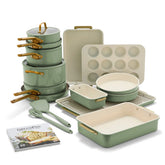 Reserve Pro 20-Piece Cookware & Bakeware Set | Sage