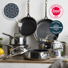 Spectra Thermobond Hybrid Ceramic Nonstick 10-Piece Cookware Set