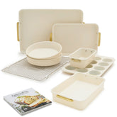 Reserve Bakeware 8-Piece Set | Cream