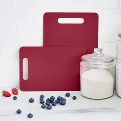 GreenLife Cutting Board Set | Red