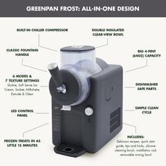 Frost Classic 15-in-1 Ice Cream & Frozen Drink Maker | Licorice