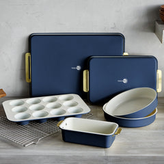 Reserve Pro 18-Piece Cookware & Bakeware Set | Twilight