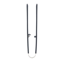 Platinum Silicone Wide Tongs | Gray