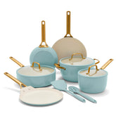 Reserve Pro Ceramic Nonstick 11-Piece Cookware Set | Seaside