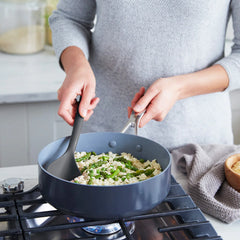 Platinum Silicone Solid Spoon | Gray