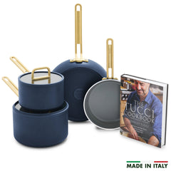 Stanley Tucci™ Ceramic Nonstick 6-Piece Cookware Set | Marino Blue