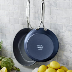Valencia Pro Ceramic Nonstick 9.5" and 11" Frypan Set | Twilight