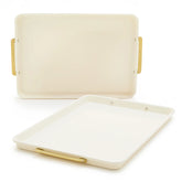 Reserve Bakeware 2-Piece 13" x 18" Half Sheet Pan Set | Cream