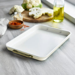 Reserve Bakeware 13" x 9" Quarter Sheet Pan | Cream