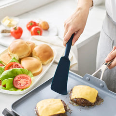 Premiere Silicone Burger Turner | Oxford Blue