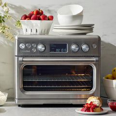 Elite Convection Air Fryer Toaster Oven | Premiere Stainless Steel