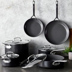 Bobby Flay by GreenPan Chef Series Hard Anodized 10-Piece Cookware Set