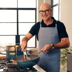 Stanley Tucci™ Ceramic Nonstick 11-Piece Cookware Set | Venetian Teal