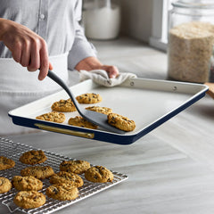 Reserve Bakeware 2-Piece 13" x 18" Half Sheet Pan Set | Twilight