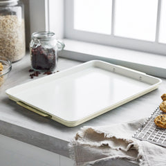 Reserve Bakeware 13" x 18" Half Sheet Pan | Cream