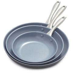 Lima Ceramic Nonstick 8", 10" and 12" Frypan Set
