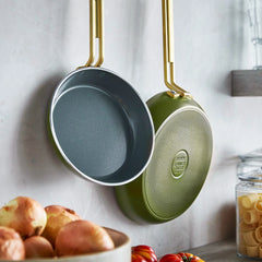 Stanley Tucci™ Ceramic Nonstick 11-Piece Cookware Set | Tuscan Olive