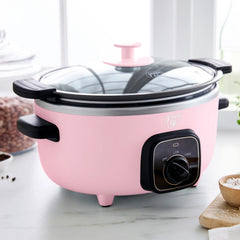 GreenLife Healthy 3.5-Quart Slow Cooker | Pink