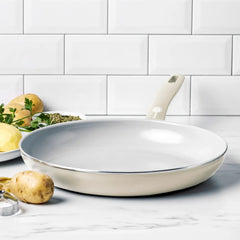 Dover Ceramic Nonstick 12" Frypan | Cream White