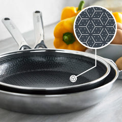 Spectra Thermobond Hybrid Ceramic Nonstick 8", 10" and 12" Frypan Set