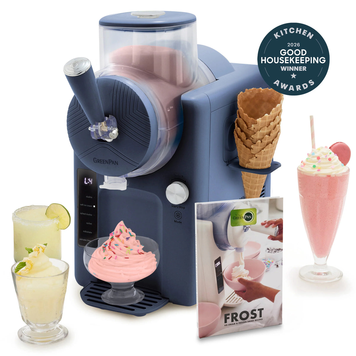 Frost Classic 15-in-1 Ice Cream & Frozen Drink Maker | Berry