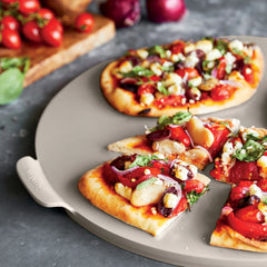 Premiere Ovenware 16.5" Round Pizza Baker | Taupe