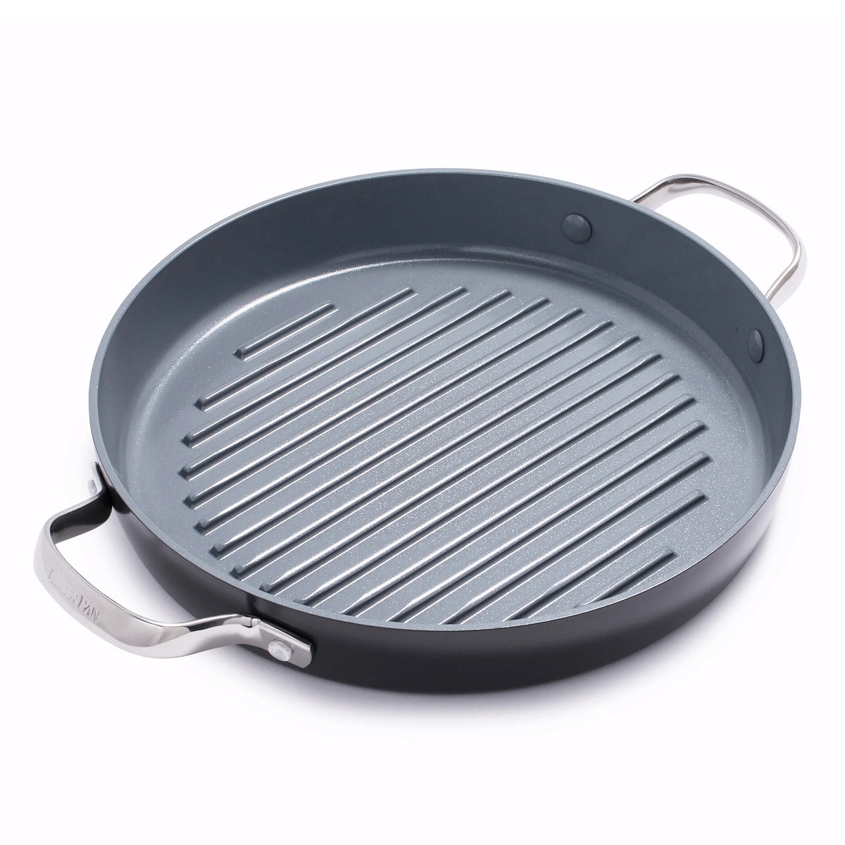 Valencia Pro Ceramic Nonstick 11" Round Grill Pan