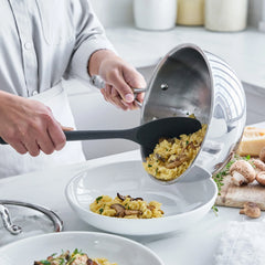 Valencia Pro Stainless Steel Uncoated 2.5-Quart Chef's Pan with Lid