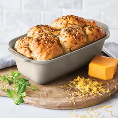 Premiere Ovenware Ceramic Nonstick 1 lb. Loaf Pan | Taupe