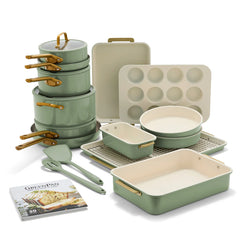 Reserve Pro 20-Piece Cookware & Bakeware Set | Sage