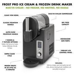 Frost Pro 16-in-1 Ice Cream, Gelato & Frozen Drink Maker | Licorice