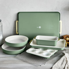 Reserve Pro 18-Piece Cookware & Bakeware Set | Sage