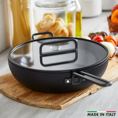 Stanley Tucci™ Ceramic Nonstick 6.5-Quart Essential Stanley Pan | Milano Black