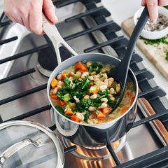 Valencia Pro Stainless Steel 1.6-Quart Saucepan with Lid