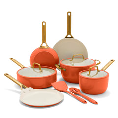 Reserve Pro Ceramic Nonstick 11-Piece Cookware Set | Harvest