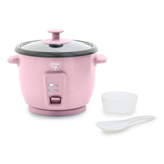 GreenLife 6-Cup Rice Cooker | Pink