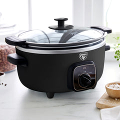 GreenLife Healthy 3.5-Quart Slow Cooker | Black