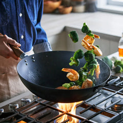 Kyoto Carbon Steel 14" Wok