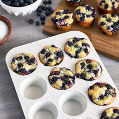 Reserve Bakeware 12-Cup Muffin Pan | Cream