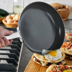 Bobby Flay by GreenPan Chef Series Hard Anodized 10" and 12" Frypan Set