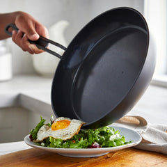 Stanley Tucci™ Ceramic Nonstick 11-Piece Cookware Set | Milano Black