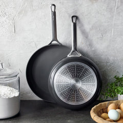 Bobby Flay by GreenPan Chef Series Hard Anodized 10" and 12" Frypan Set