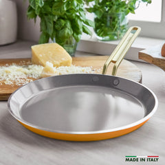 Stanley Tucci™ Ceramic Nonstick 10" Crepe and Omelette Pan | Roma Gold