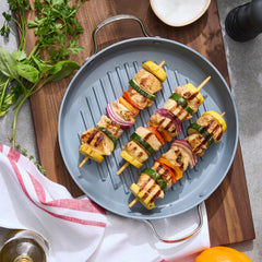 Valencia Pro Ceramic Nonstick 11" Round Grill Pan