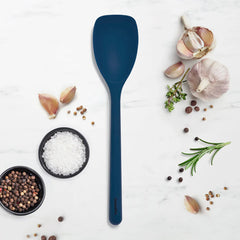 Platinum Silicone Sauté Spoon | Navy